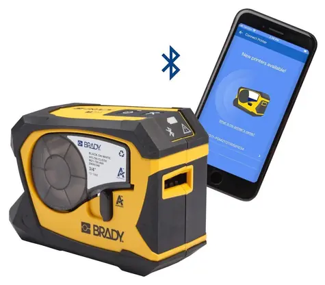 Brady M211 EMEA / Tiskárna štítků / Přenosná / Bluetooth / Li-Ion baterie