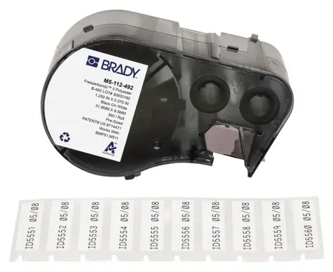 Brady FreezerBondz (M5-112-492) / Etikety / Samolepicí / pro M510, BMP51, BMP53, M511