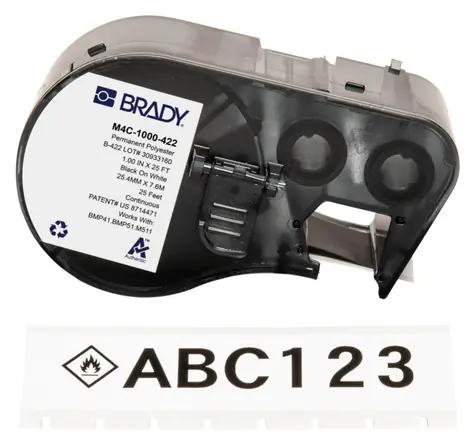 Brady Etikety pro M410/BMP41/M510/BMP51/BMP53/M511 / Etikety / Samolepicí