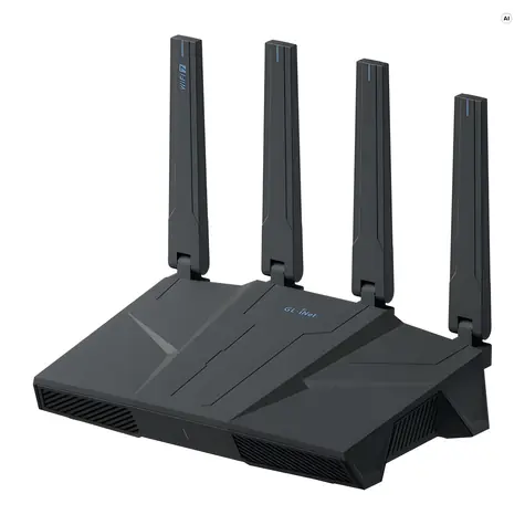 GL.iNet Flint 3e / Router / Wi-Fi 7 / až 6500 Mb/s / 5× port 2.5 GbE / USB 3.0