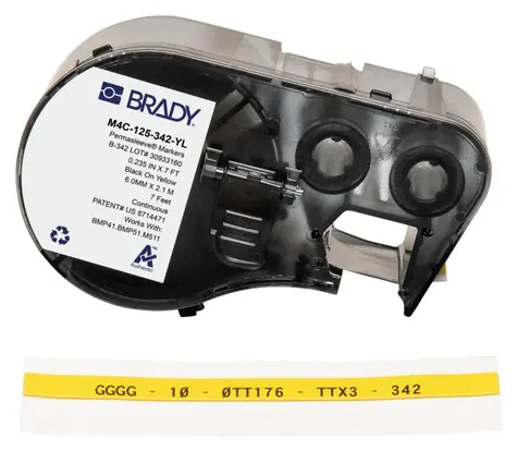 Brady PermaSleeve Wiremarker / Návlečky na vodiče / pro tiskárny M410, BMP41, M510, BMP51, BMP53, M511