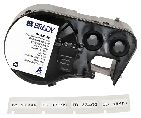 Brady FreezerBondz etikety pro M410/BMP41/M510/BMP51/BMP53/M511 / Etikety / Samolepicí
