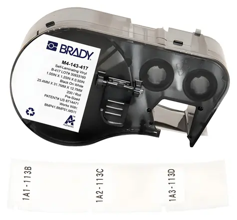 BRADY Etikety do tiskárny štítků / Etikety / Samolepicí / Pro M410, BMP41, M510, BMP51, BMP53, M511