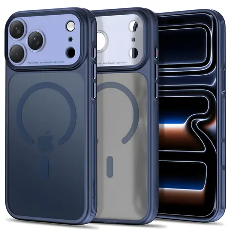Tech-Protect MagPrime MagSafe matná tmavě modrá / Kryt / Apple iPhone 17 Pro Max, 18 Pro Max / MagSafe
