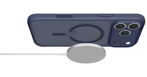 Spigen Ultra Hybrid MagSafe Frost Deep Blue / Ochranný kryt / Apple iPhone 18 Pro/17 Pro / TPU+PC