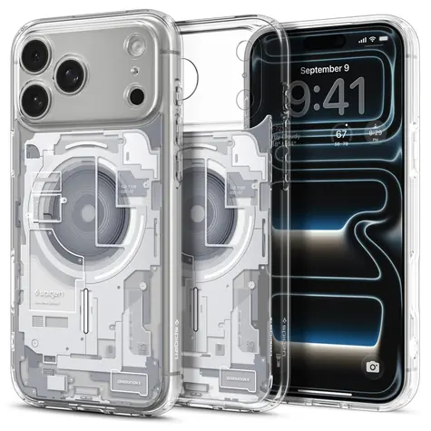 Spigen Ultra Hybrid MagSafe Zero One bílá / Ochranný kryt / Apple iPhone 18 Pro/17 Pro / MagSafe