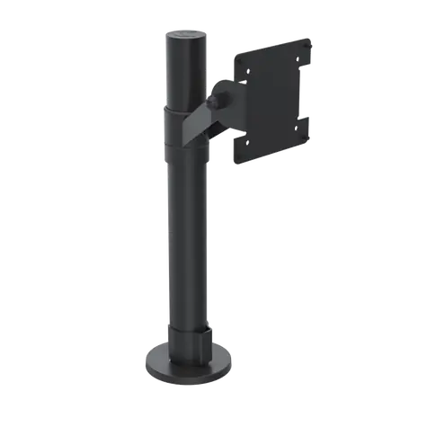 Ergonomic Solutions Pole Mount VESA 75/100 černá / Držák obrazovky / Sloupkový / VESA 75×100 mm