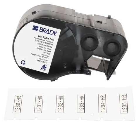 Brady PermaSleeve Wiremarker / Návlečky na vodiče / Samolepicí / pro M510, BMP51, BMP53, M511