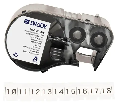 Brady Etikety pro štítkové tiskárny / Etikety / Samolepicí / pro M410, BMP41, M510, BMP51, BMP53, M511