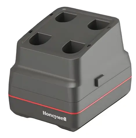 Honeywell 4-slotová nabíječka baterií pro Xenon Ultra a Granit Ultra / Černá / Se zdrojem 12V3A
