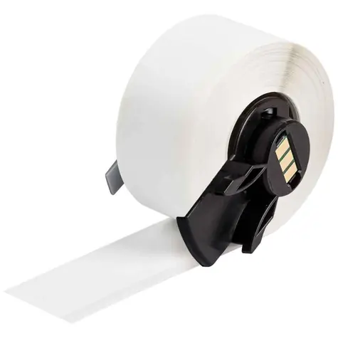 Brady univerzální vinylové štítky bílé / Štítky do tiskárny / Vinyl / 12,7 mm / lesklé / odolné povětrnosti