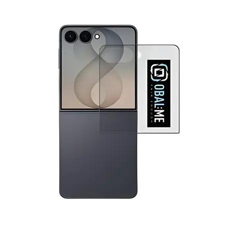 OBAL:ME 5D / Tvrzené sklo / Samsung Galaxy Z Flip 8 / černá