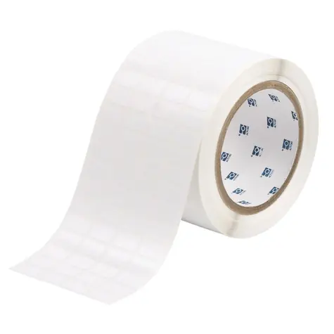 Brady Polyesterové štítky lesklé bílé / Etikety do tiskárny / Polyester / 76 mm jádro