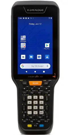 Datalogic Skorpio X5 Gun Fun. / Datový terminál / 2D XLR / BT 5.0 / Wi-Fi 802.11ac / bezkontaktní nabíjení / 4,3