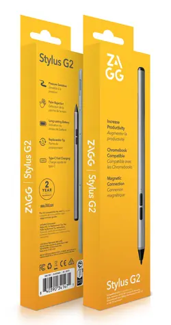 ZAGG Stylus G2 šedá / Stylus / USI 1.0 / USI 2.0 / pro Acer, Amazon, ASUS, HP, Lenovo, Samsung