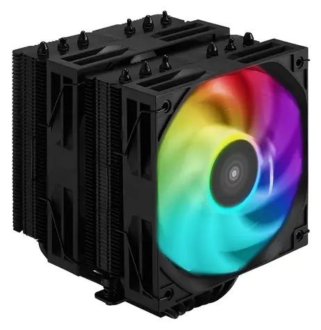 ADATA XPG MAESTRO 62DA černá / CPU chladič / vzduchový / dvouvěžový / 2x120mm ARGB / 6 heatpipes / 230W / Intel + AMD