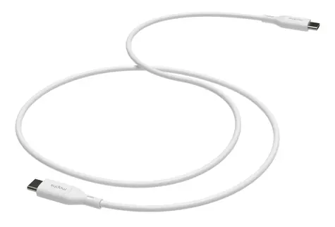 Mophie Essential kabel USB-C - USB-C bílá / Kabel / 3 m / rychlé nabíjení
