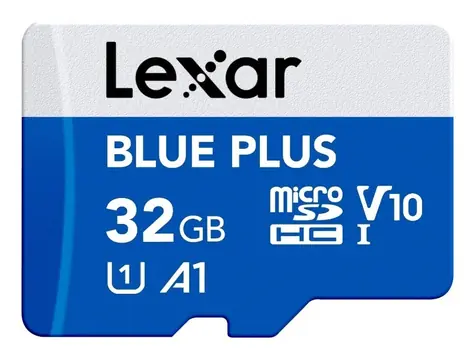 Lexar Blue Plus 32GB / Paměťová karta microSDHC / UHS-I / V10 / čtení 100 MB/s