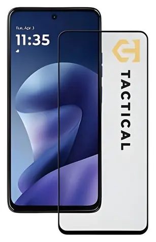 Tactical Glass Shield 5D černá / Ochranné sklo / Motorola Moto G37 Power