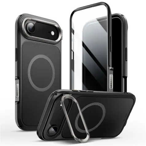 Supcase IBLSN Ares Flip Mag černá / Ochranný kryt / Apple iPhone Air / MagSafe