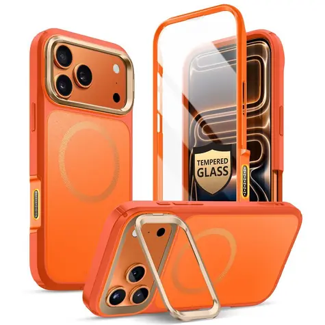 Supcase IBLSN Ares Flip Mag coral / Ochranný kryt / Apple iPhone 17 Pro Max / MagSafe
