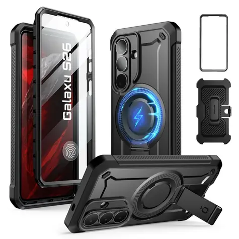 Supcase Unicorn Beetle Pro Mag černá / Ochranný kryt / pro Samsung Galaxy S26 / MagSafe / 2-set