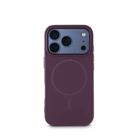 Hama Fantastic Feel tmavě červená / Kryt / Apple iPhone 17 Pro/18 Pro / magnetický / MagSafe