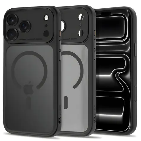 Tech-Protect MagPeak matná černá / Kryt / Apple iPhone 18 Pro, 17 Pro / MagSafe