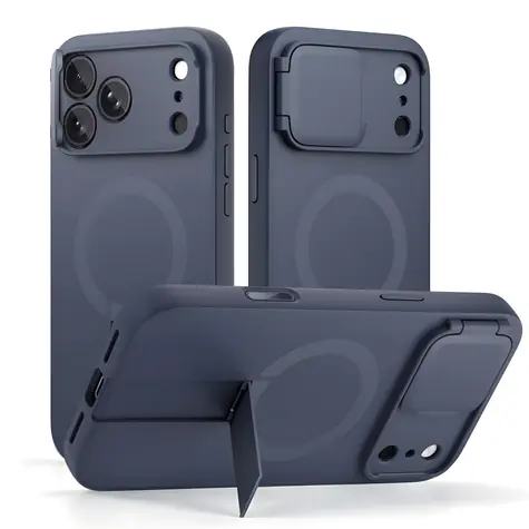Tech-Protect Kevlar Aura MagSafe tmavě modrá / Kryt / Apple iPhone 18 Pro Max, 17 Pro Max / MagSafe / Kevlar