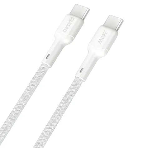 Dudao L9C Max bílá / Datový kabel / USB-C / USB-C / 240W / 1,2 m