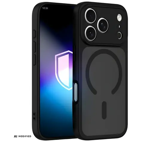 3mk Misty MagCase černá / Zadní kryt / Apple iPhone 17 Pro / 18 Pro / MagSafe