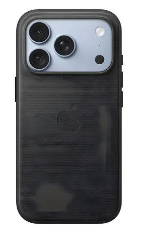 Apple TechWoven kryt s MagSafe pro iPhone 18 Pro černá / Pouzdro / MagSafe / Recyklovaný polyester