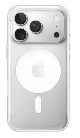 Apple Průhledný kryt s MagSafe pro iPhone 18 Pro / Pouzdro / MagSafe / Polykarbonát