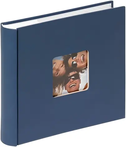 Walther Fun modrá / Fotoalbum / vkládací / paměťový proužek / 10x15 cm / 200 fotografií