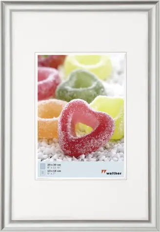 Walther Trendstyle stříbrná / Fotorámeček / Resin / 40x50 cm