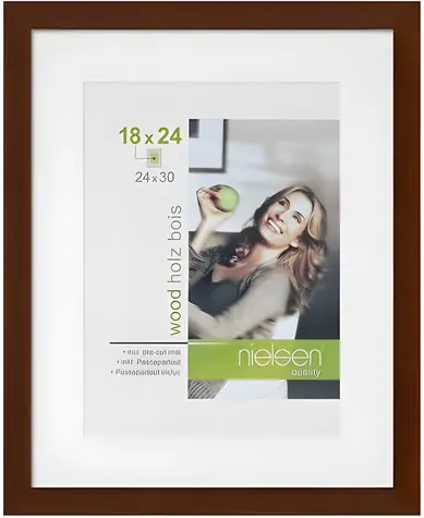 Nielsen Design Apollon wenge / Fotorámeček / 24x30 cm / Dřevo