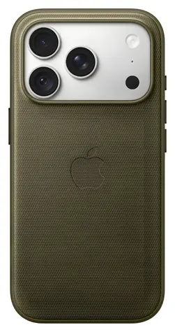 Apple TechWoven kryt s MagSafe pro iPhone 18 Pro olivová / Pouzdro / Tkanina / Recyklovaný polyester