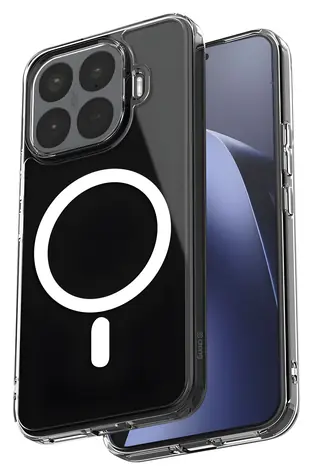 Crong Hybrid Clear Magnetic transparentní / Ochranný kryt / Xiaomi 17T Pro / MagSafe