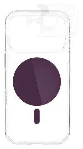 Epico Dot Mag+ Case iPhone 17 Pro Max/18 Pro Max tmavě fialová / Kryt / Qi2 & MagSafe kompatibilní / crossbody úchyty