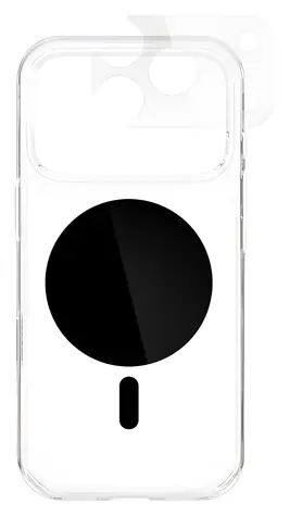 Epico Dot Mag+ Case iPhone 17 Pro/18 Pro černá / Kryt / Qi2 & MagSafe kompatibilní / Crossbody úchyty