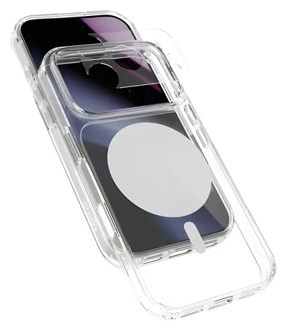 Epico Dot Mag+ Case iPhone 17 Pro/18 Pro šedá / Kryt / Qi2 & MagSafe kompatibilní / Crossbody úchyty