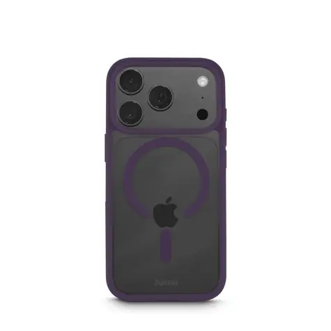 Hama Frame Protect kryt průhledná/tmavě červená / Kryt / Apple iPhone 17 Pro/18 Pro / magnetický