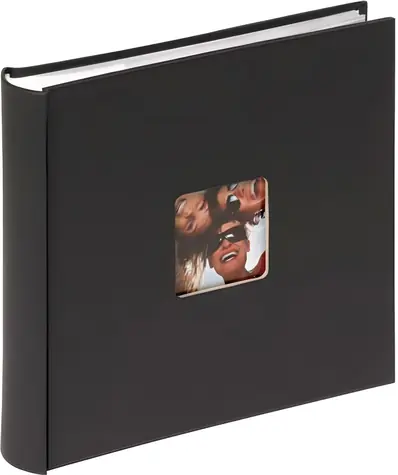 Walther Fun černá / Fotoalbum / vkládací / paměťový proužek / 10x15 cm / 200 fotografií