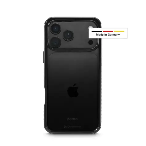 Hama Extreme Protect černá / Kryt / Apple iPhone 17 Pro Max/18 Pro Max / D3O® / MIL-STD-810H