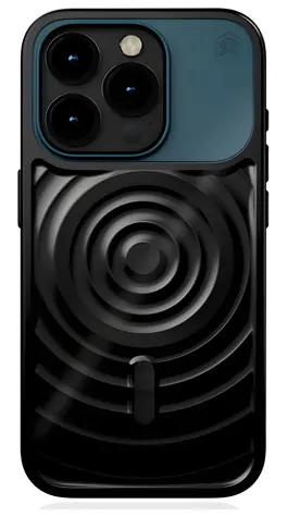 STM Reawaken Ripple pouzdro pro Apple iPhone 15 černé / Kryt / MagSafe