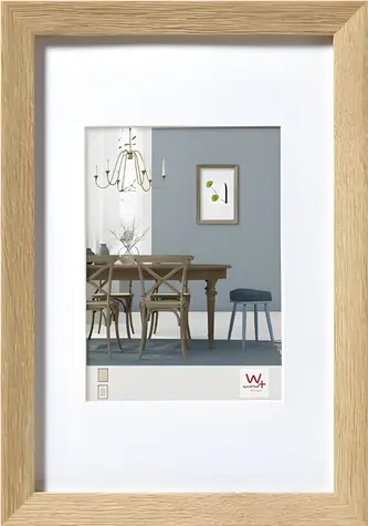 Walther Fiorito EF520E světlý dub / Fotorámeček / 15x20 cm / Dřevo / S paspartou