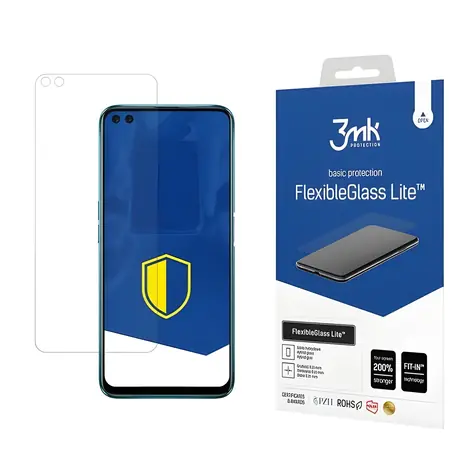 3mk FlexibleGlass Lite Realme X3 Super Zoom / Hybridní sklo / 0,16 mm / 6H