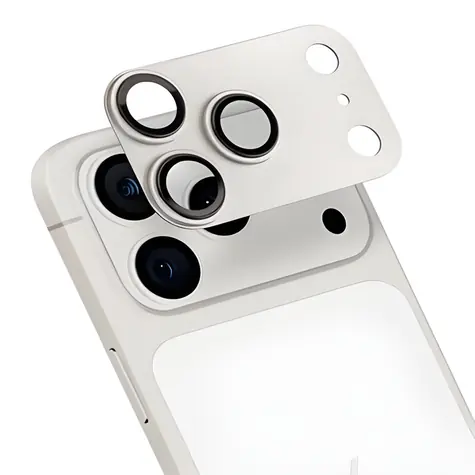 OBAL:ME Ochrana čoček pro Apple iPhone 17 Pro Silver / Ochrana čoček