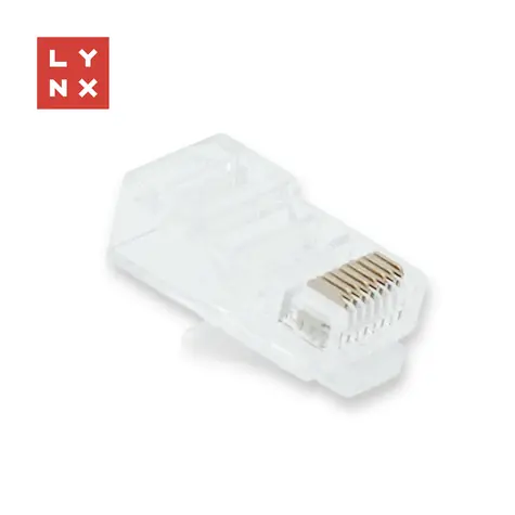 LYNX konektor RJ45 Cat5e 50µ / Konektor / UTP / 100 ks