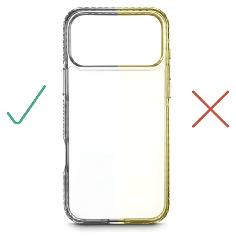 Hama Clear Shield iPhone 17 Pro Max a 18 Pro Max průhledná / Kryt / TPU, PC / odolnost pádu 2 m